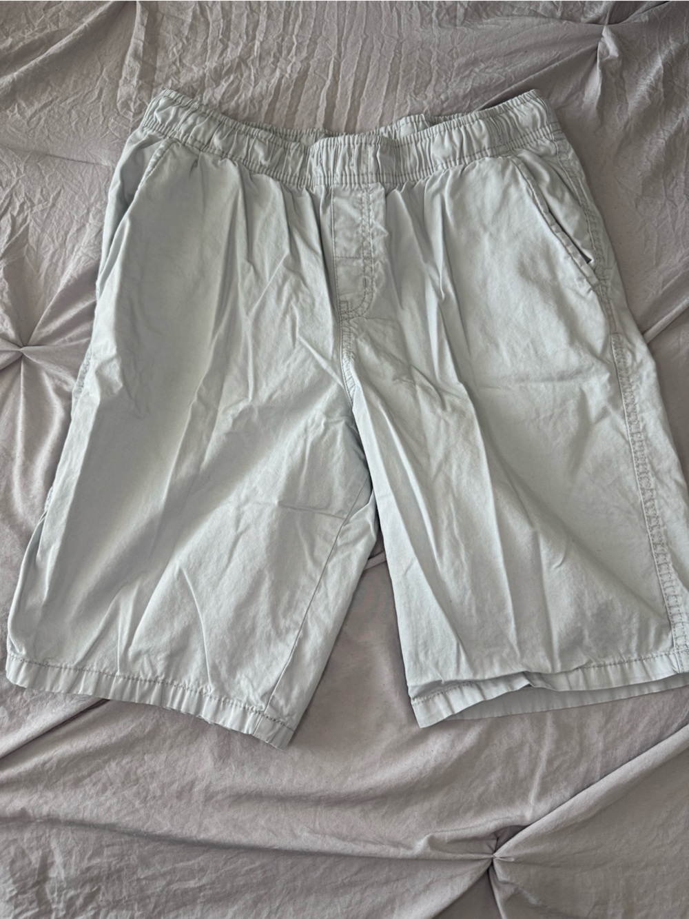 Cat & Jack Boys Light Gray Shorts
